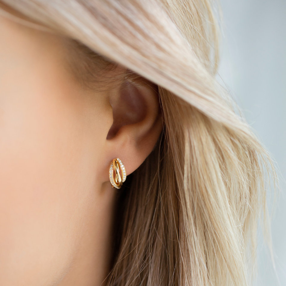 Náušnice s diamantmi Amazing Passion