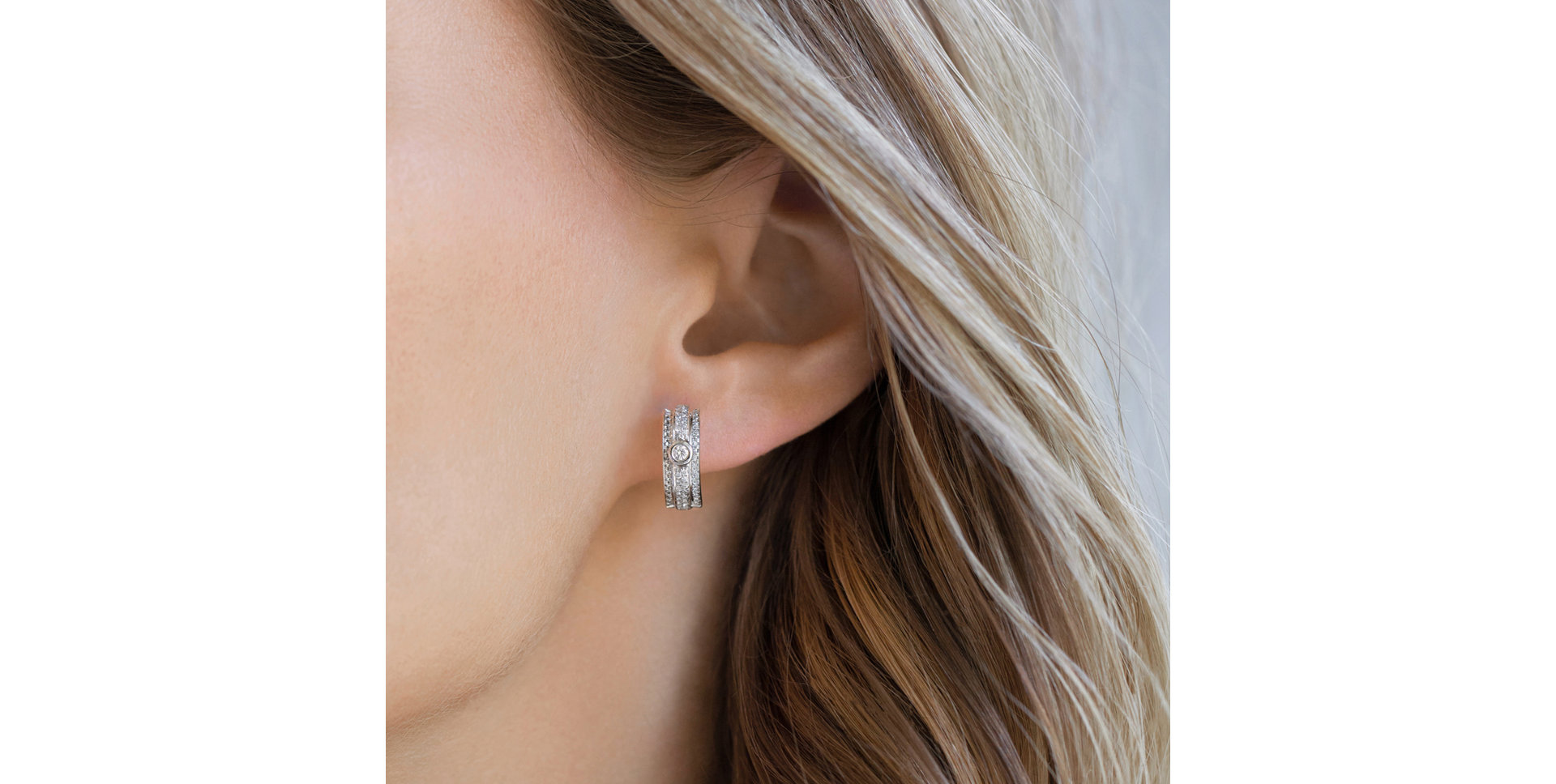 Náušnice s diamantmi Fairytale Sparkle