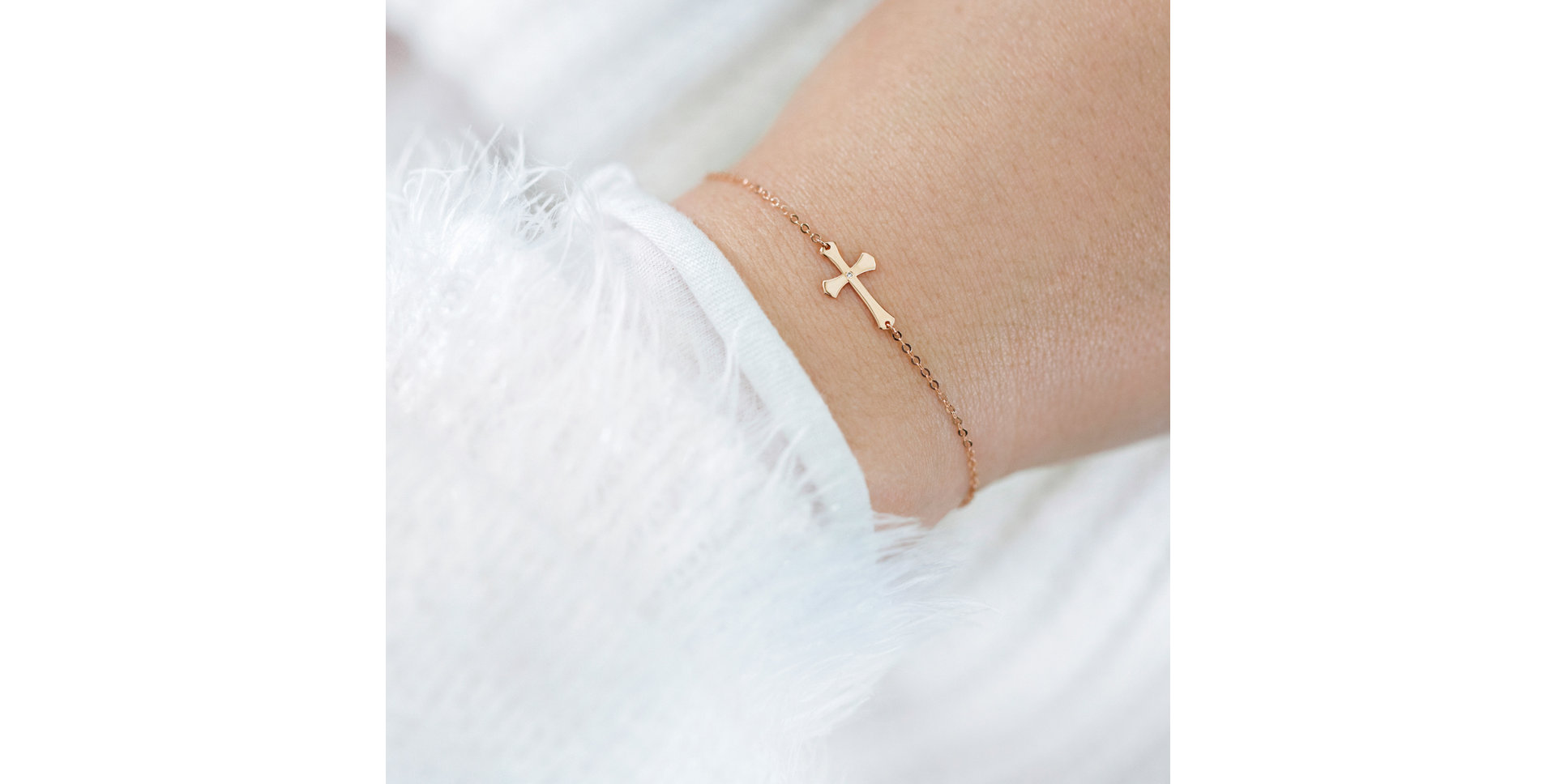 Náramok s diamantom Faith
