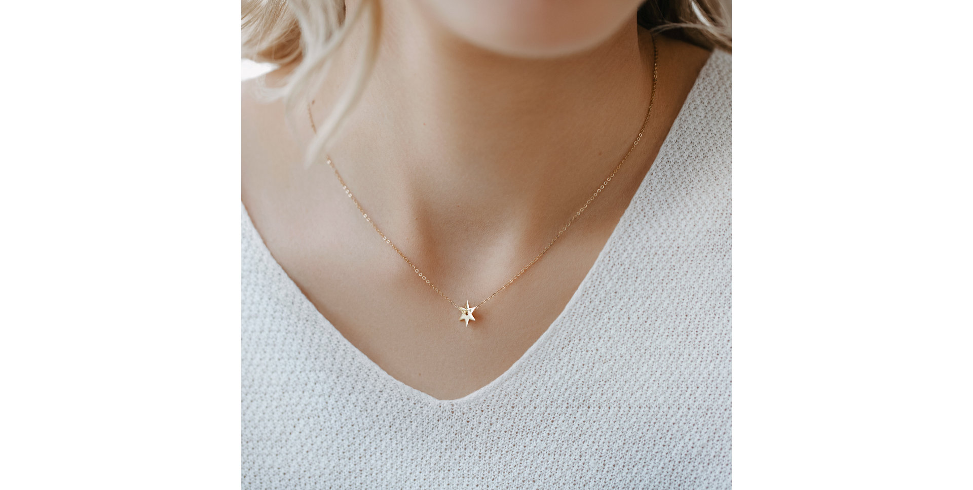 Náhrdelník s diamantom Amazing Star