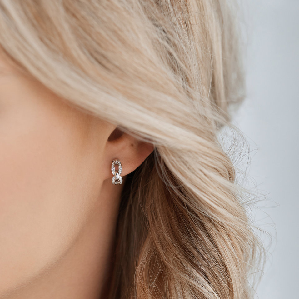 Náušnice s diamantmi Scheherazade Miracle