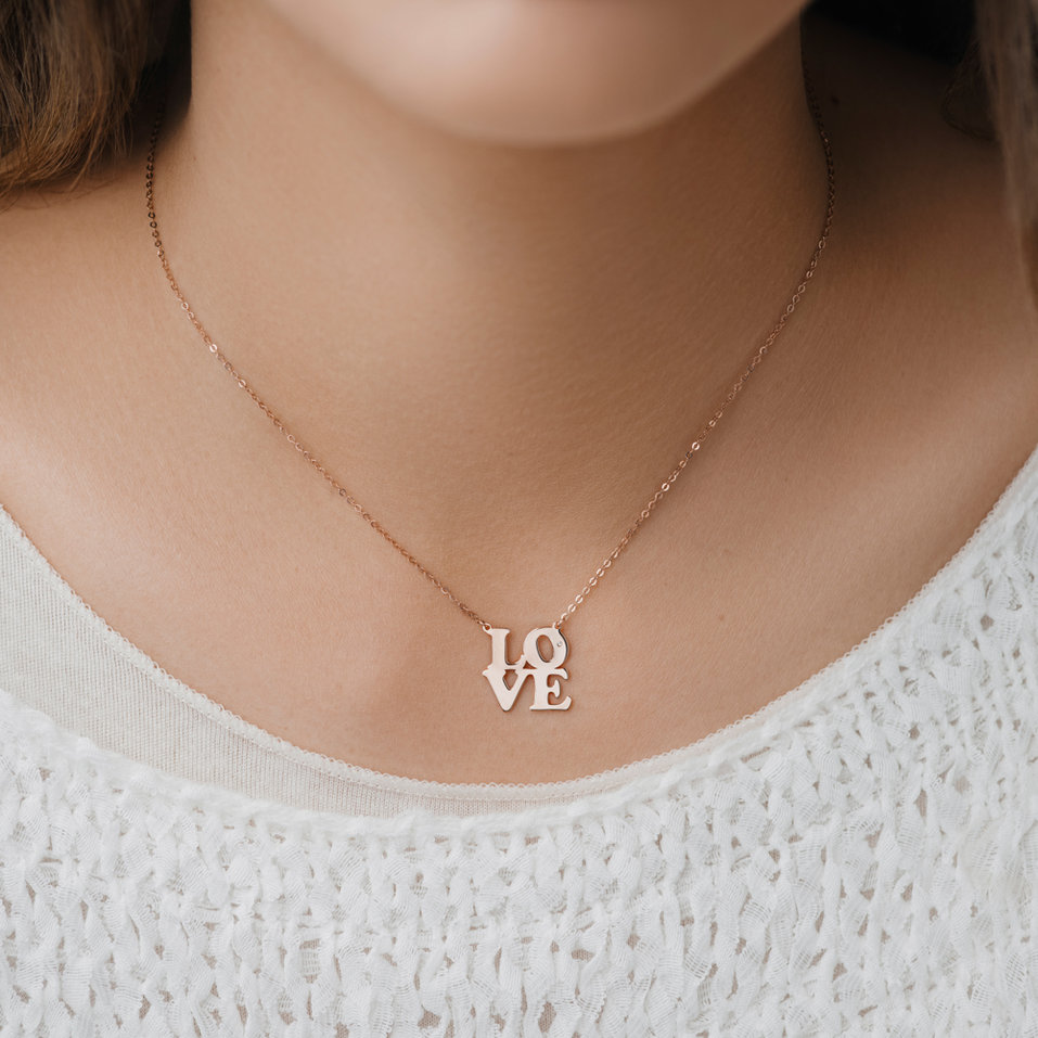 Náhrdelník s diamantom Charming Amour