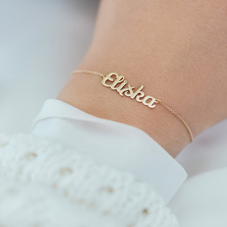 Náramok s diamantom Curly