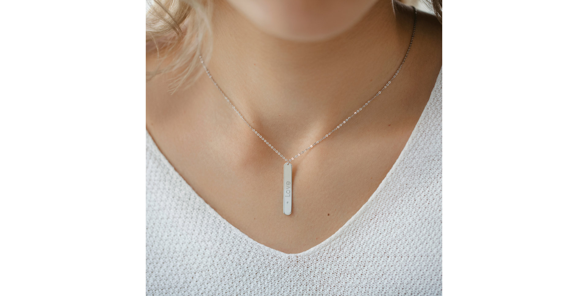 Náhrdelník s diamantom Imposant Amour