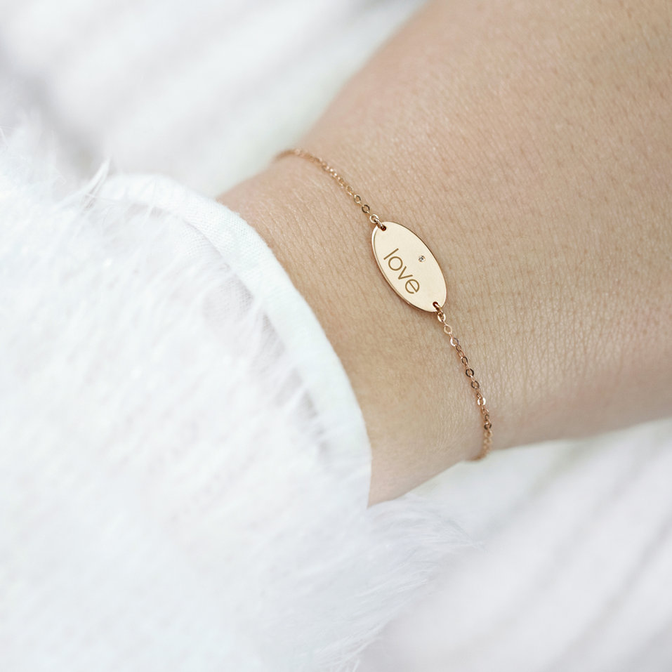 Náramok s diamantom Love Amour Icon