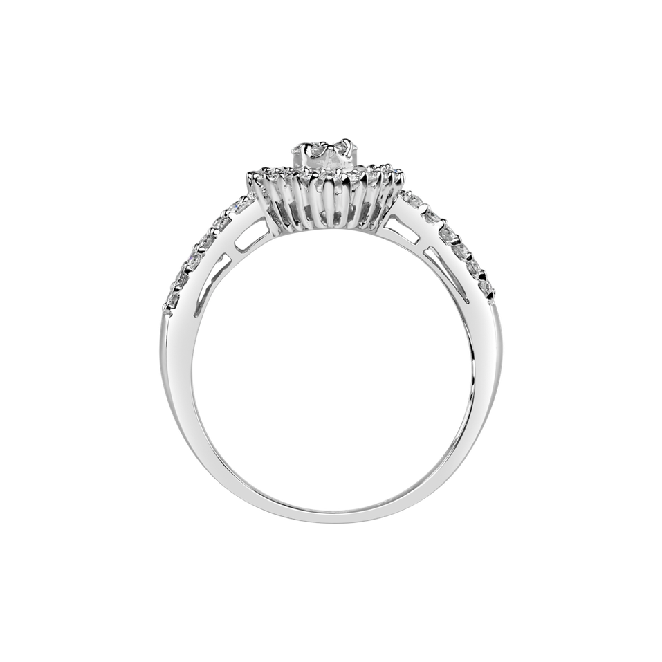 Prsteň s diamantmi Arlette