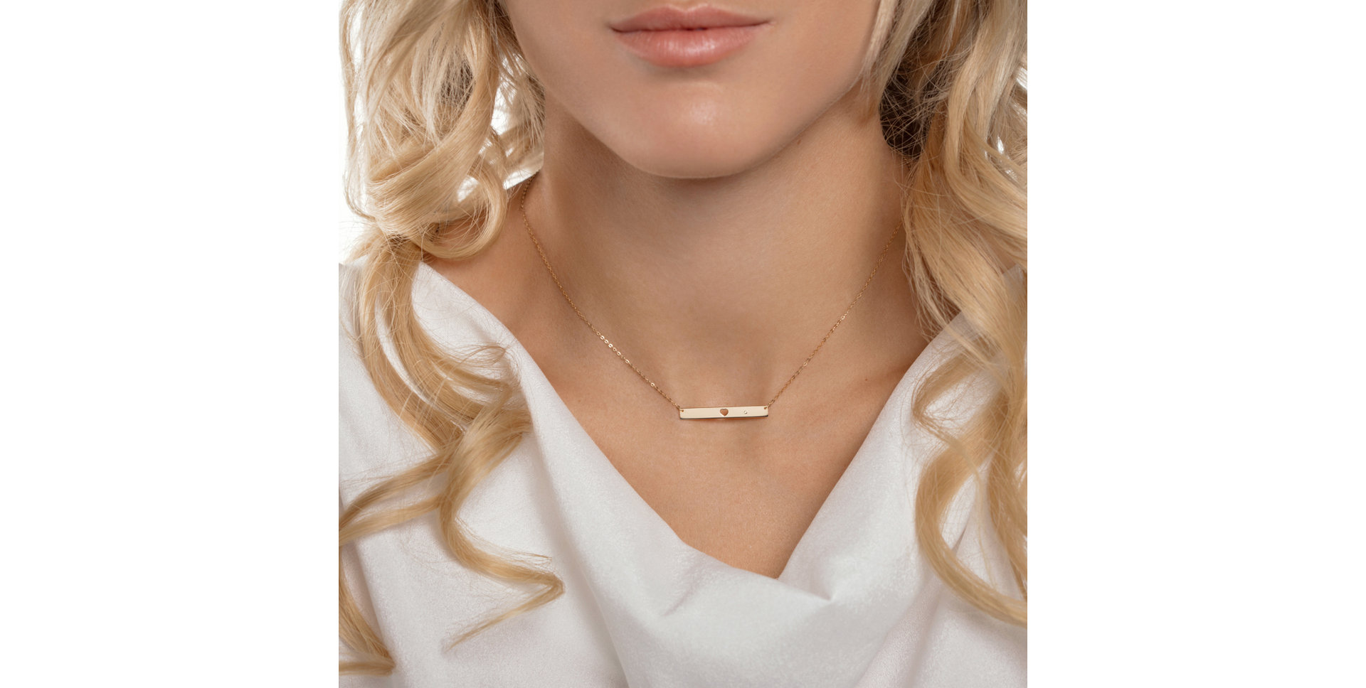 Náhrdelník s diamantom Heart