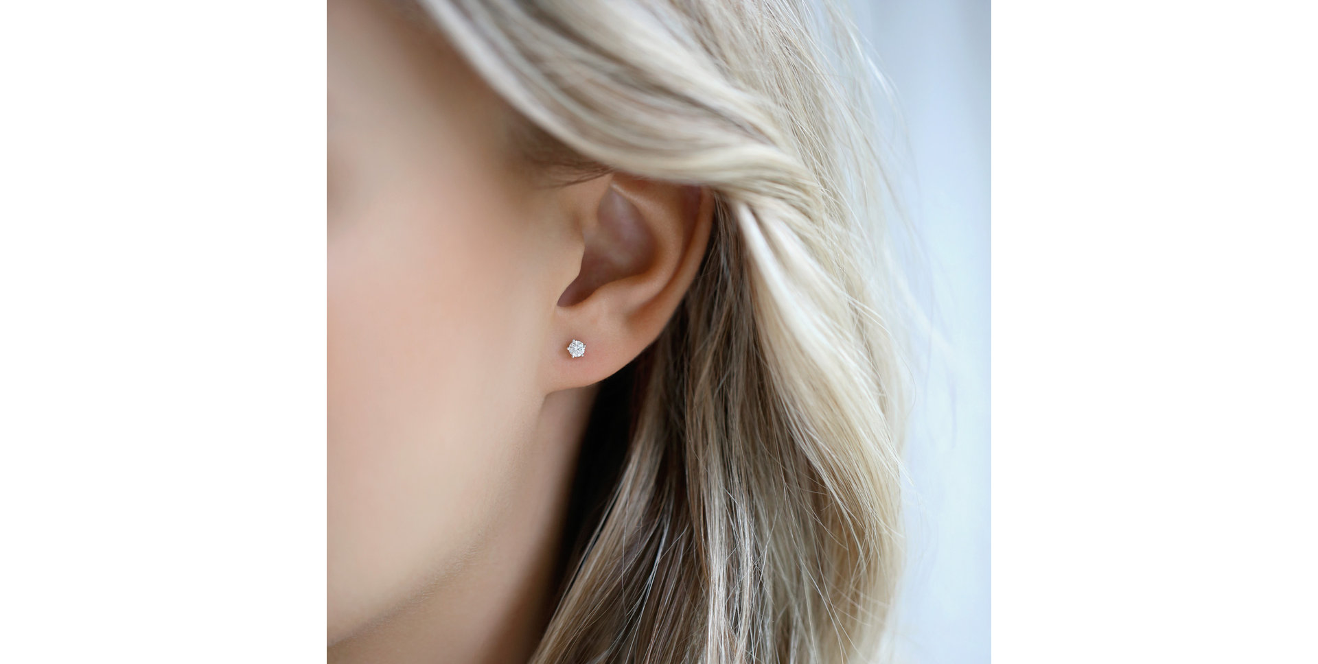 Náušnice s diamantom Star Secret