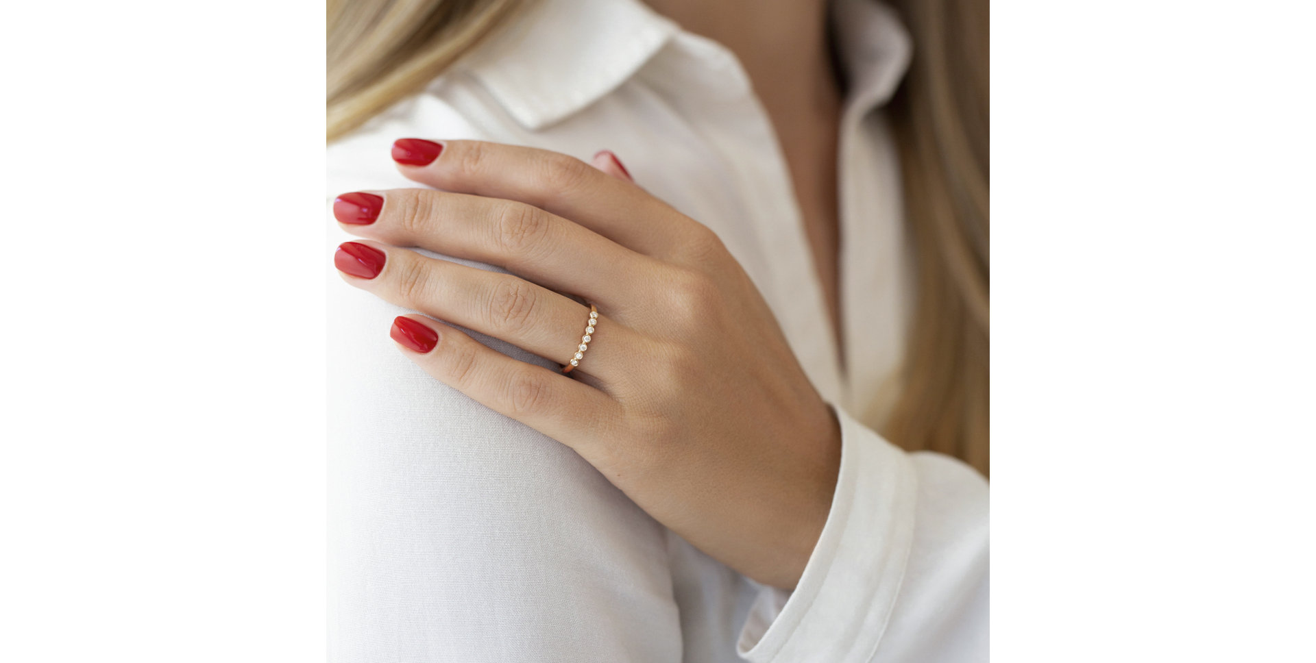 Prsteň s diamantmi Lucianna