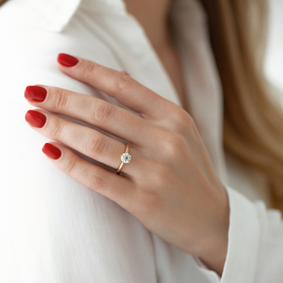 Prsteň s diamantom Divine Diamond