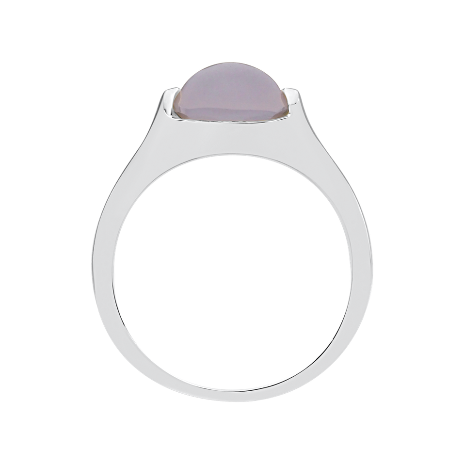 Prsteň s chalcedónom blue Bonbon