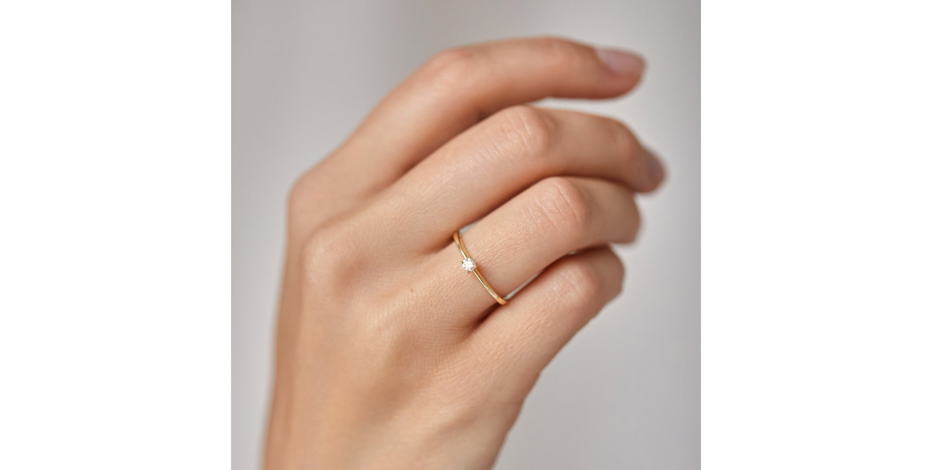 Prsteň s diamantom Piece of Love