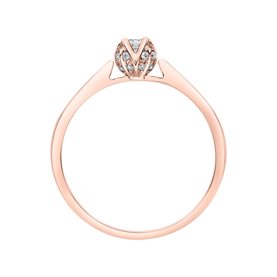 Prsteň s diamantmi Royal Star