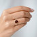 Prsteň s diamantmi a smoky quartzom Bubbles Bonbon3