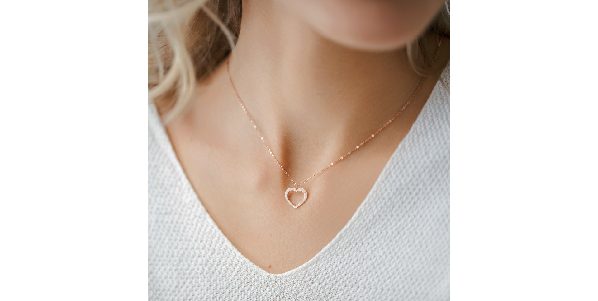 Náhrdelník s diamantom One Heart