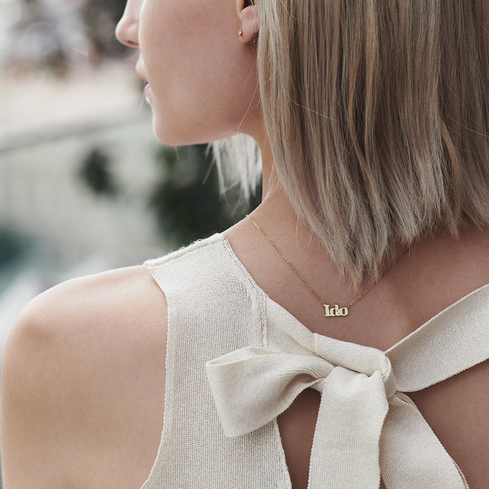 Náhrdelník s diamantom I DO