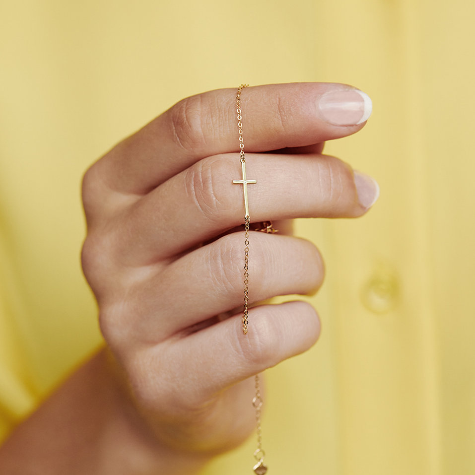 Náramok s diamantom Cross