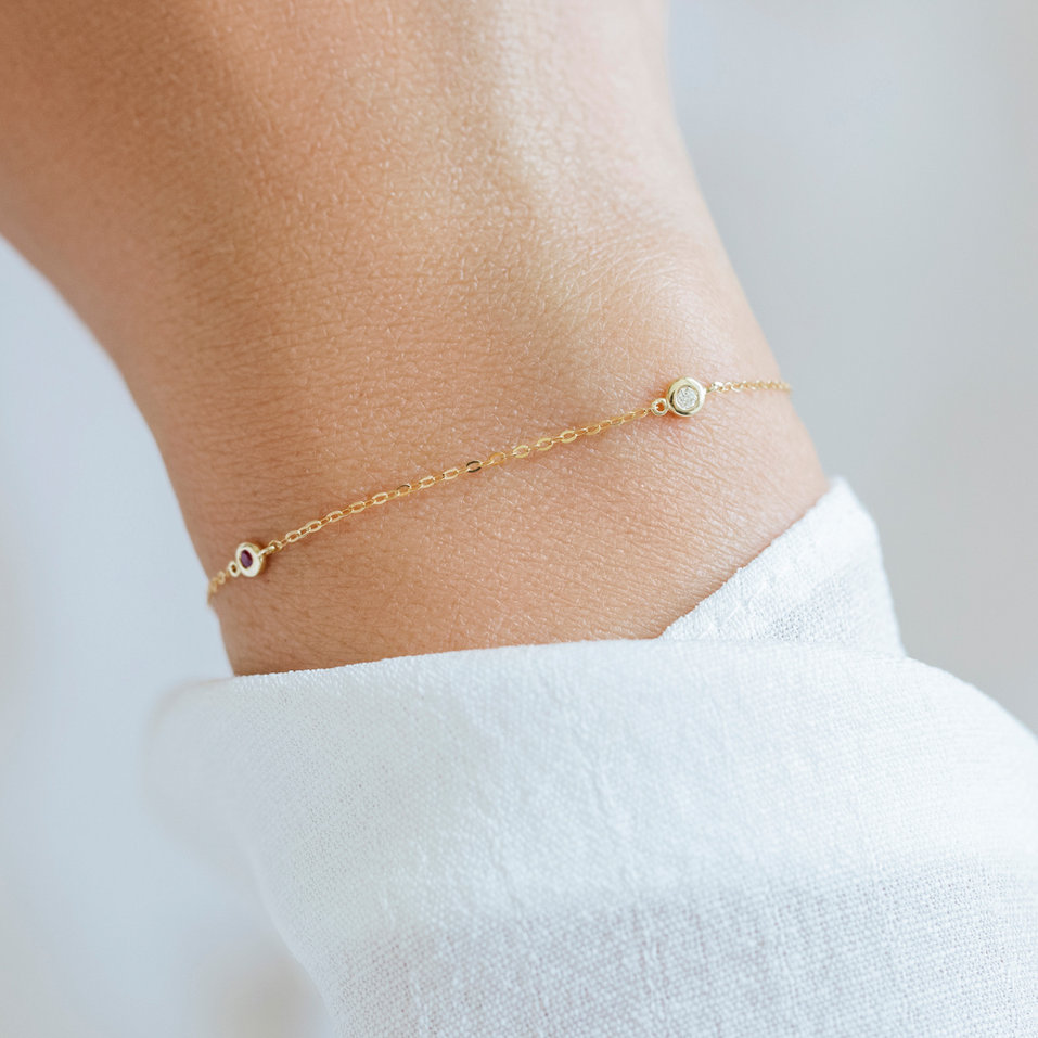 Náramok s diamantmi Moonlight