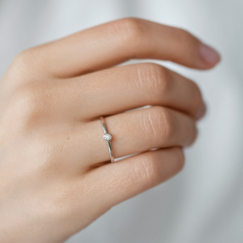 Prsteň s diamantom Seductive Glow