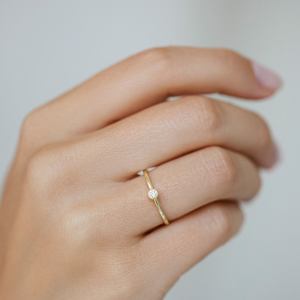 Prsteň s diamantom Seductive Glow