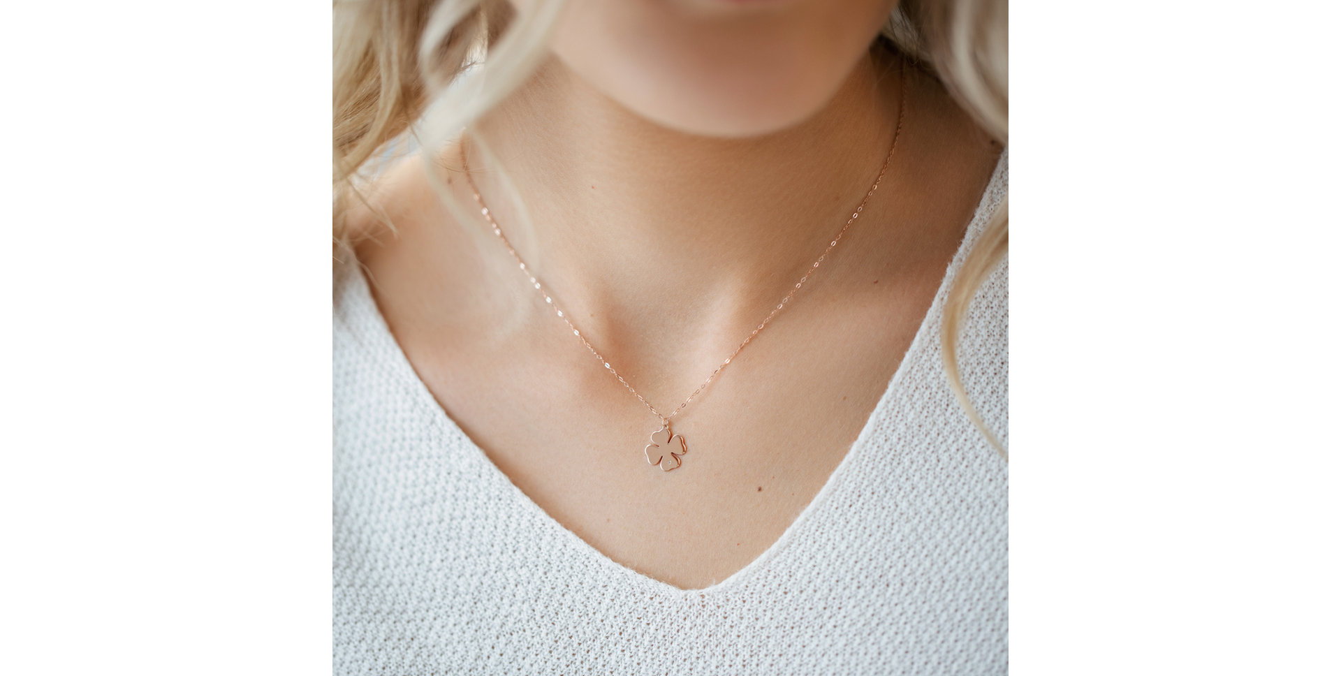 Náhrdelník s diamantom Get Lucky