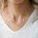 Náhrdelník s diamantom Little Heart5