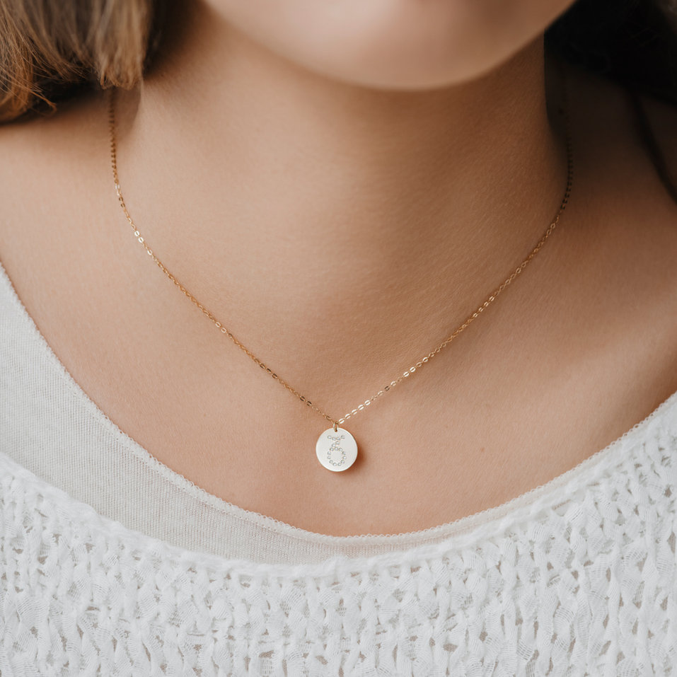 Náhrdelník s diamantmi Sagittarius