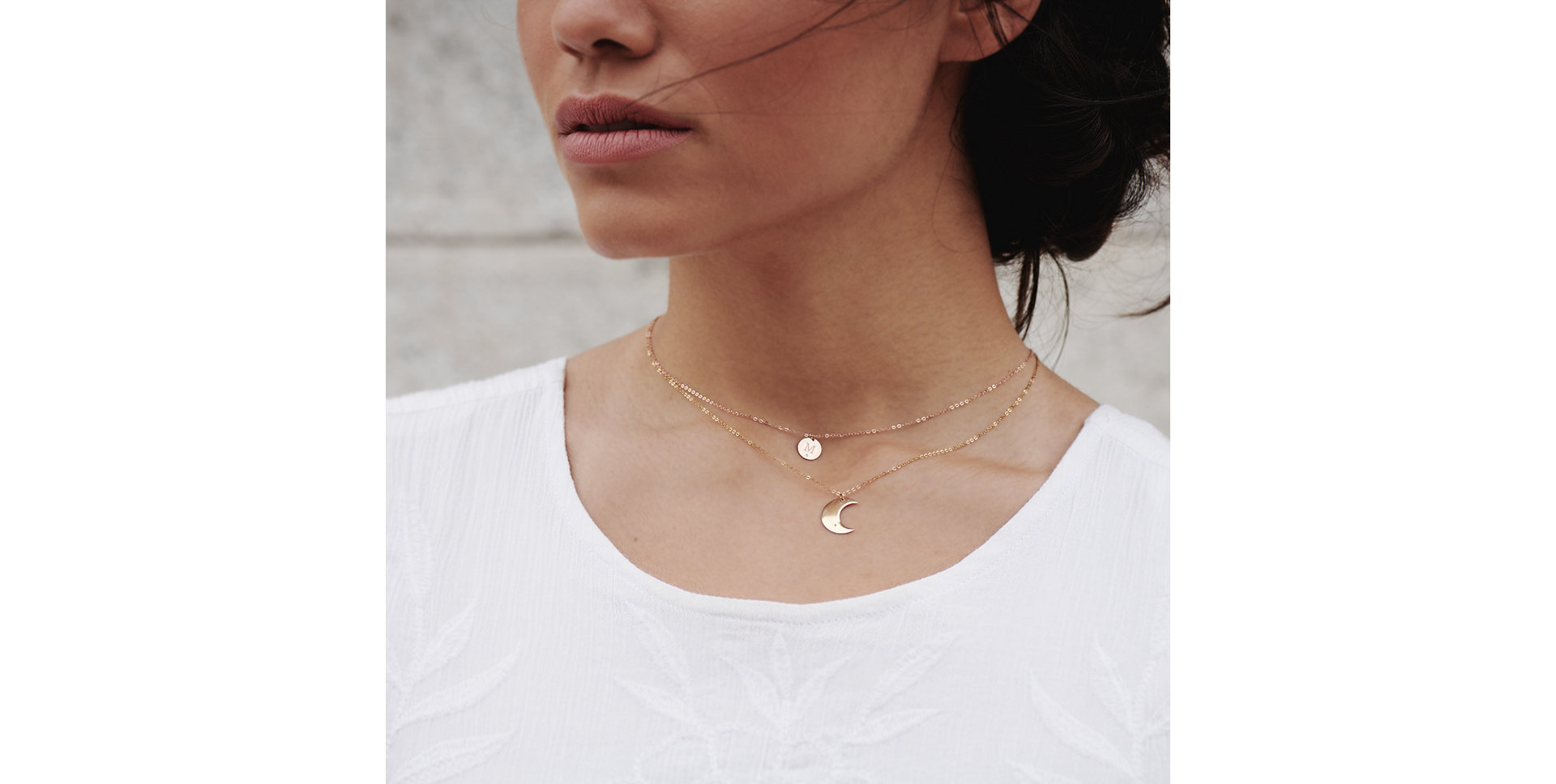 Náhrdelník s diamantom Little Coins X