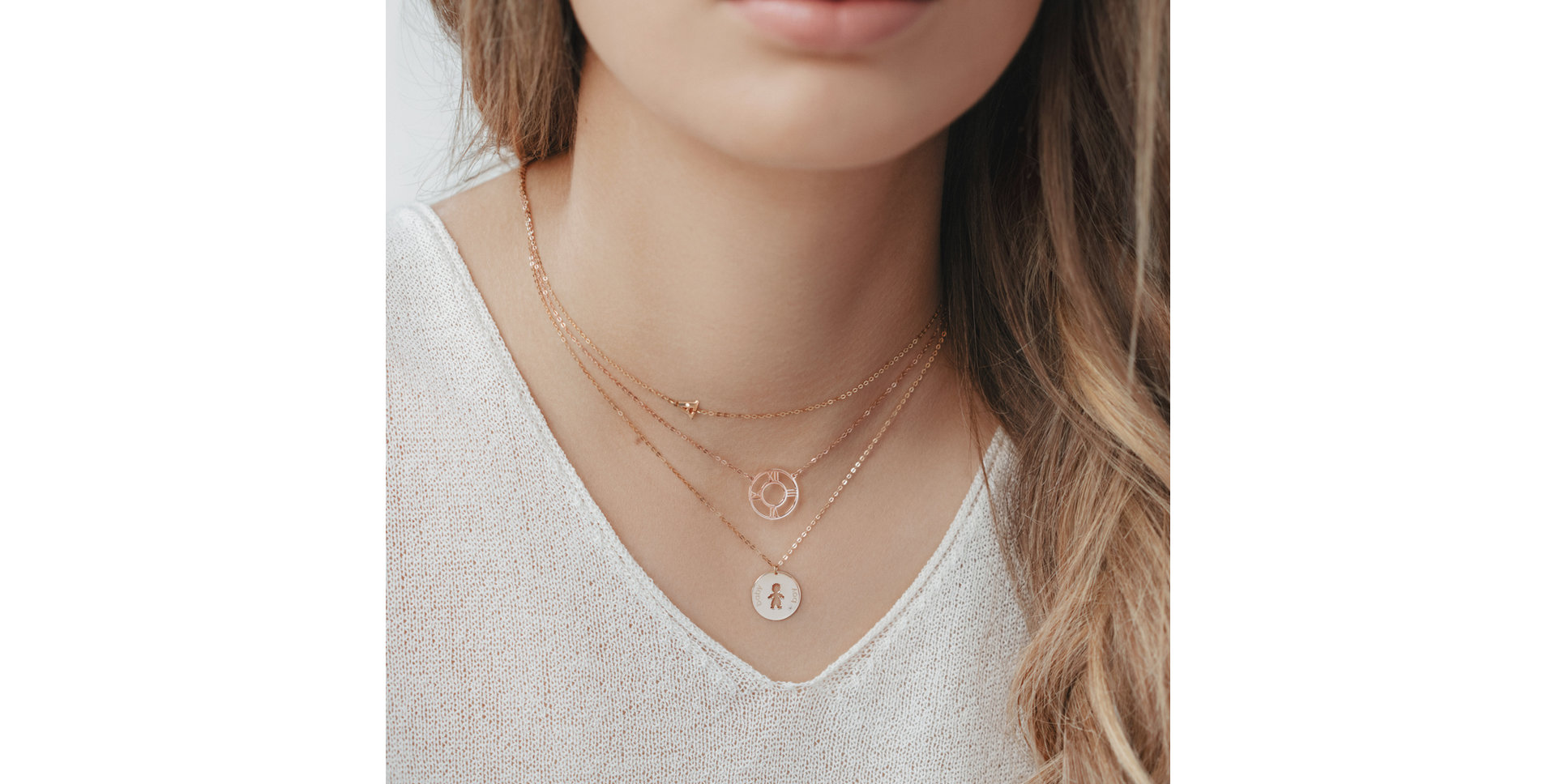 Náhrdelník s diamantom Big Line A