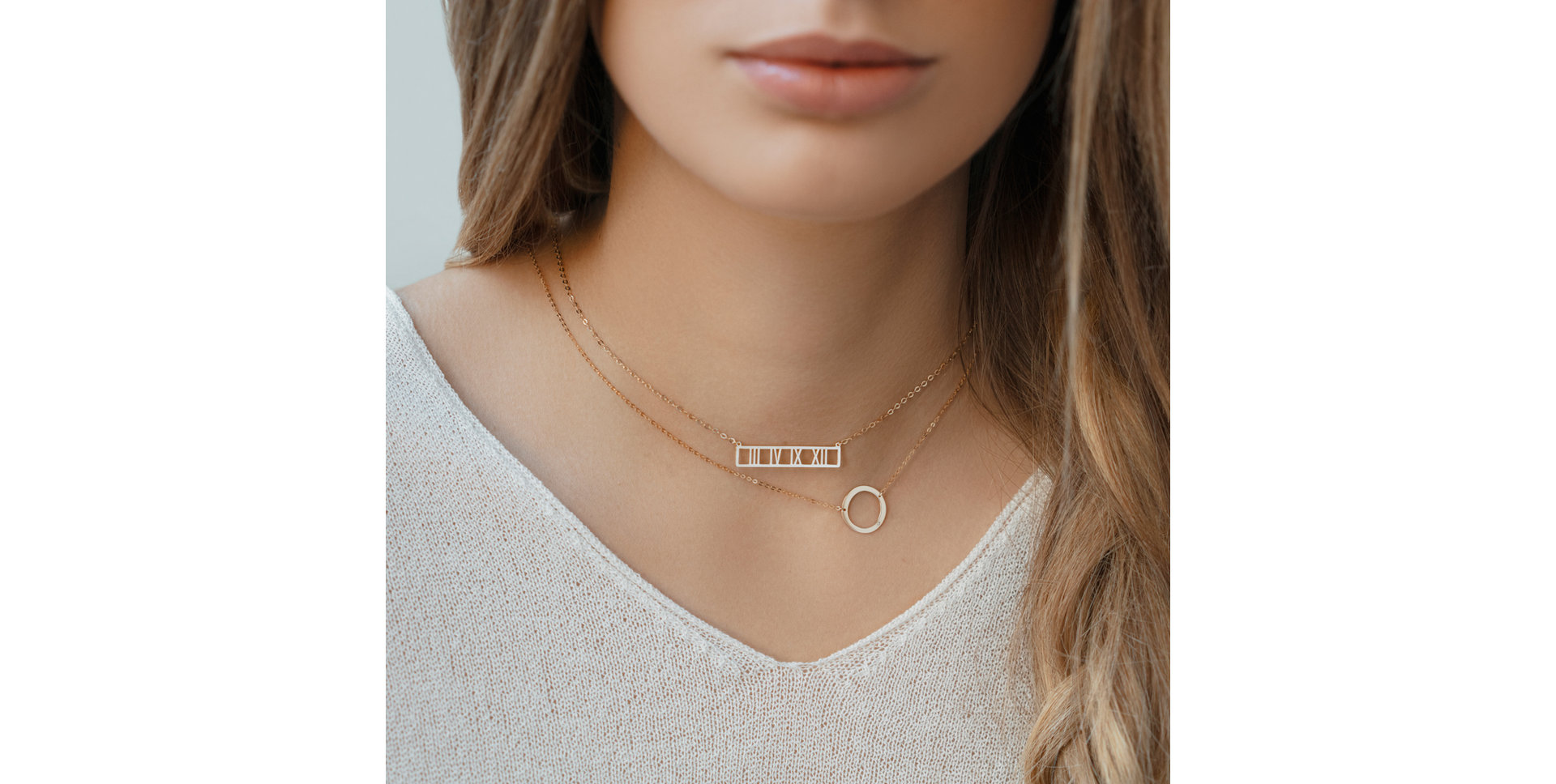 Náhrdelník s diamantom Big Line B