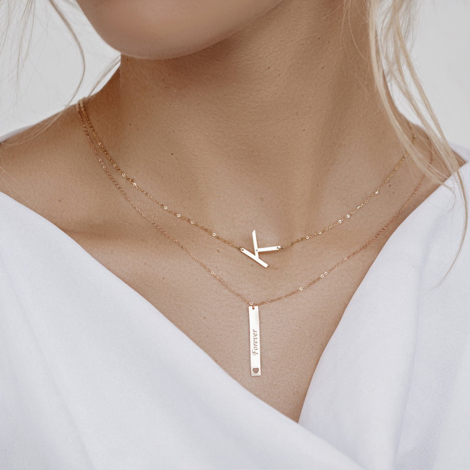 Náhrdelník s diamantom Big Line L