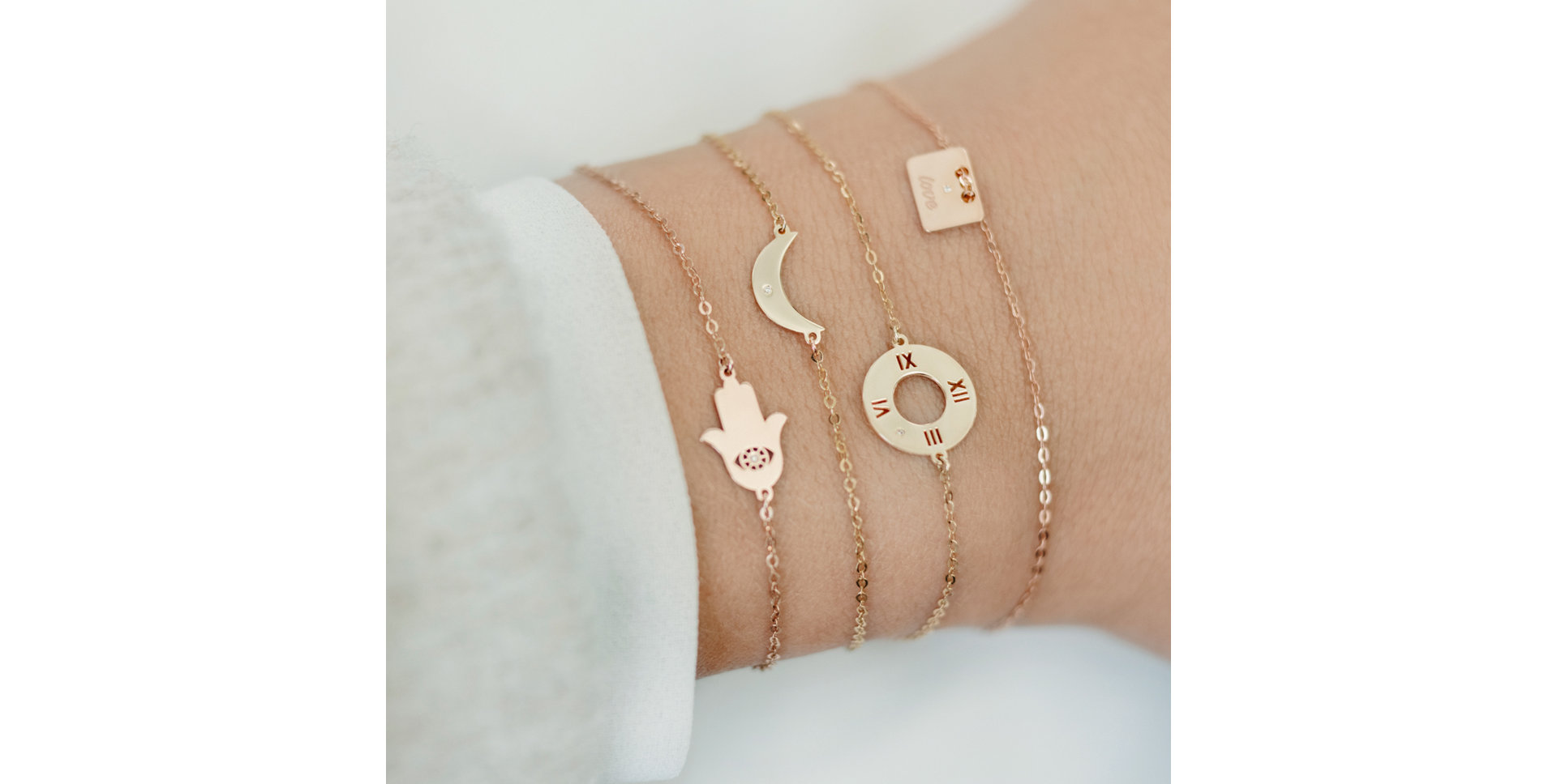 Náramok s diamantom Magic Hour