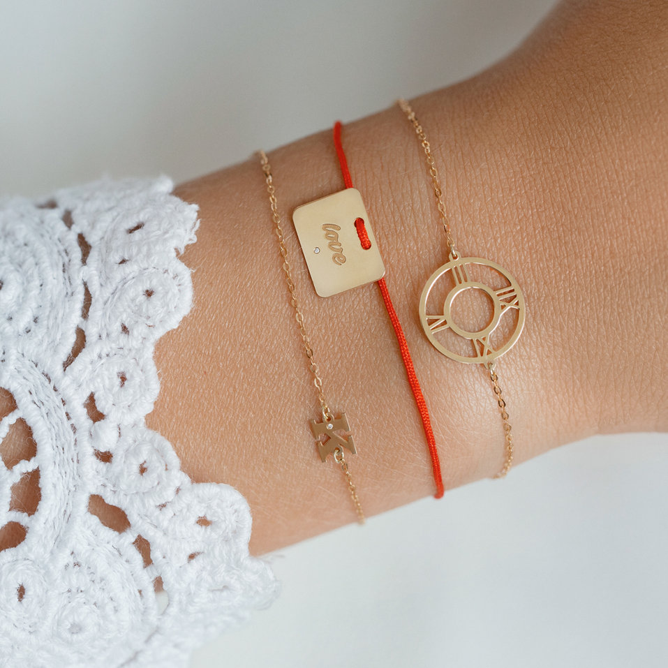 Náramok s diamantom Love Hour