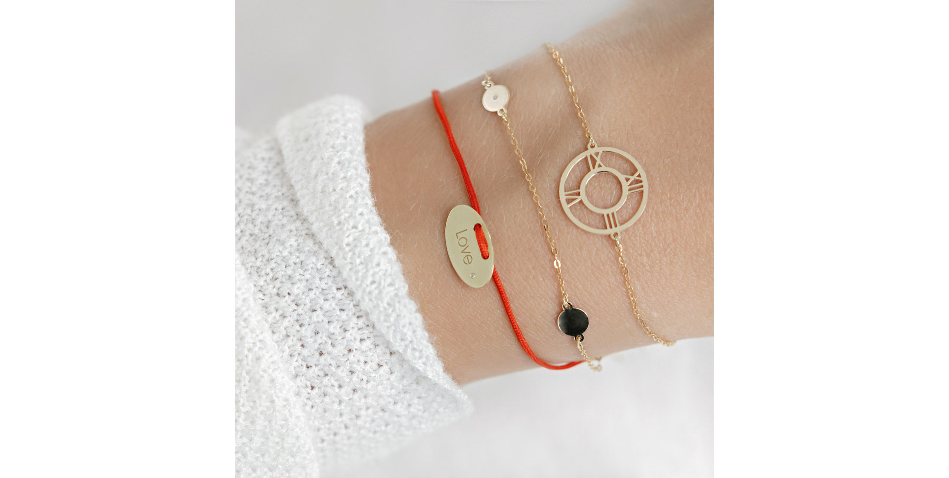 Náramok s diamantom Love Hour