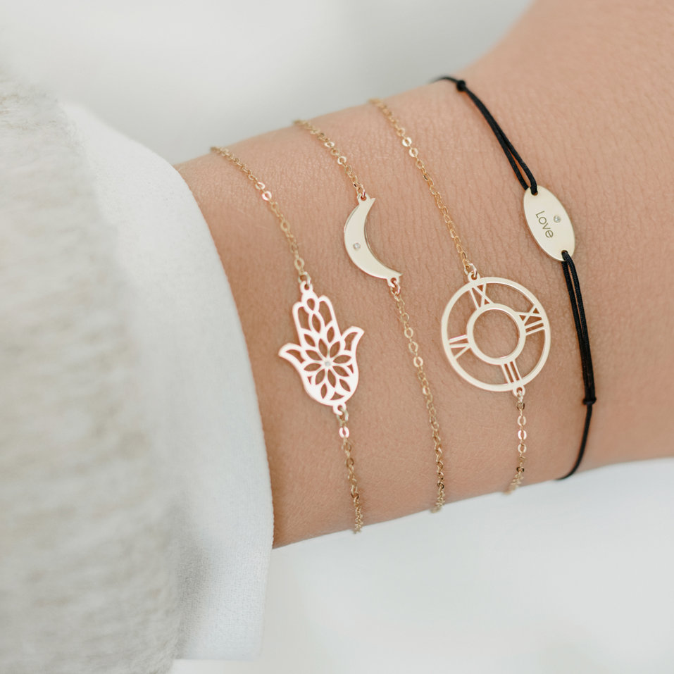 Náramok s diamantom Love Hour