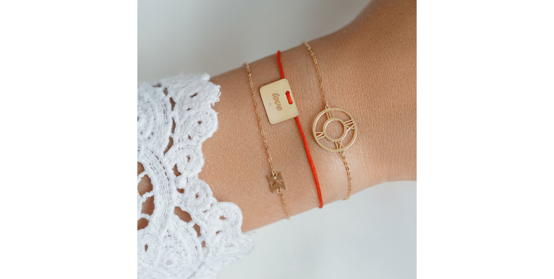 Náramok s diamantom Love Hour