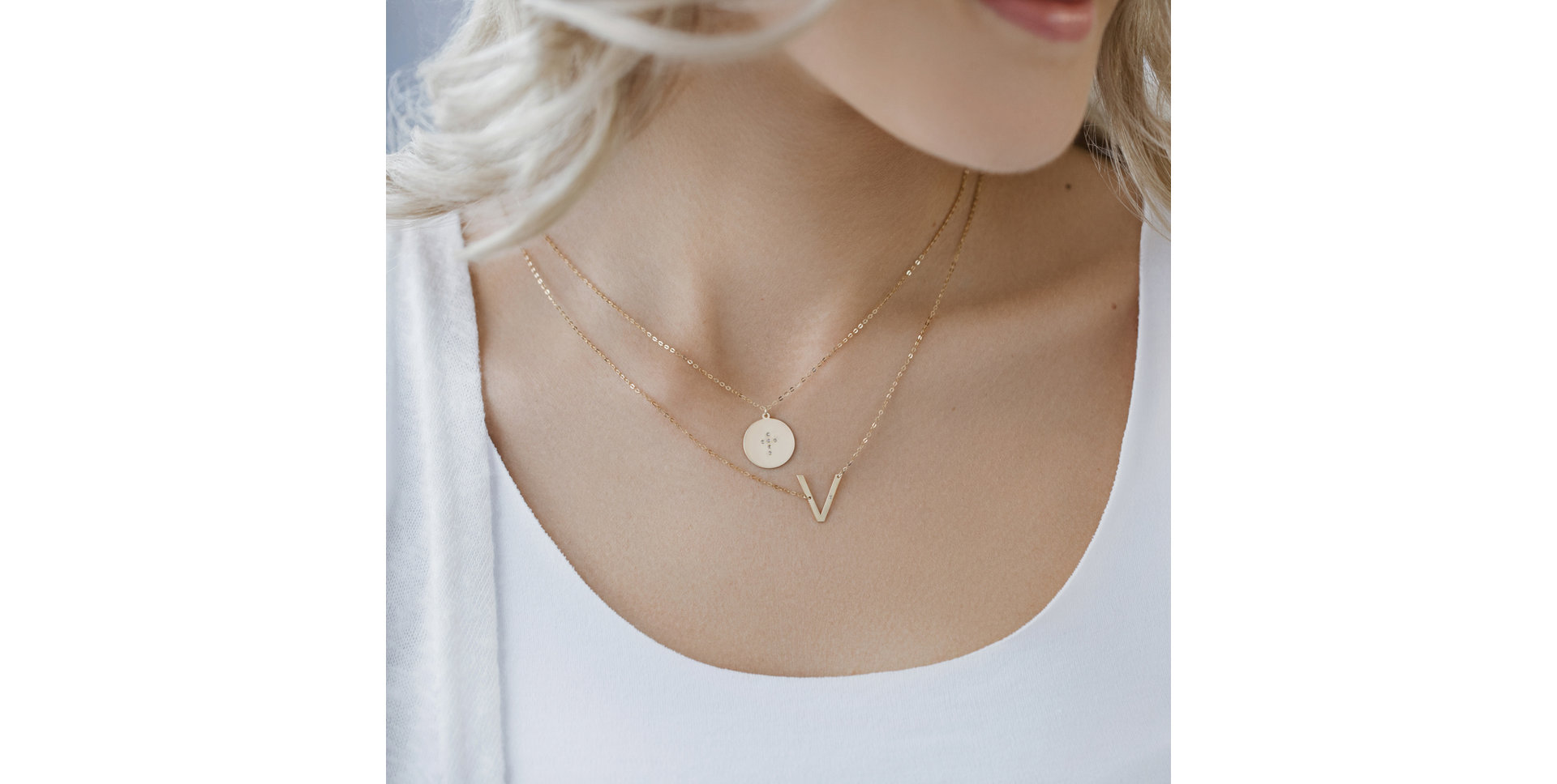 Náhrdelník s diamantmi Diamond Cross