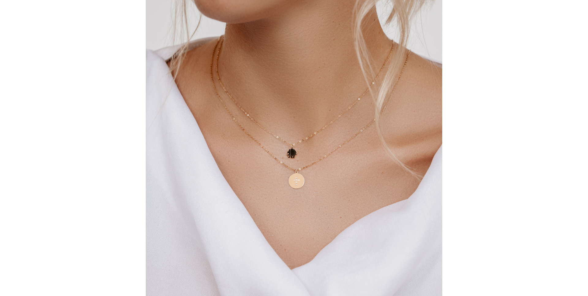 Náhrdelník s diamantmi Diamond Cross