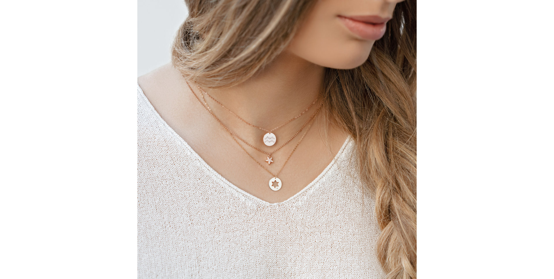 Náhrdelník s diamantom Jude Star