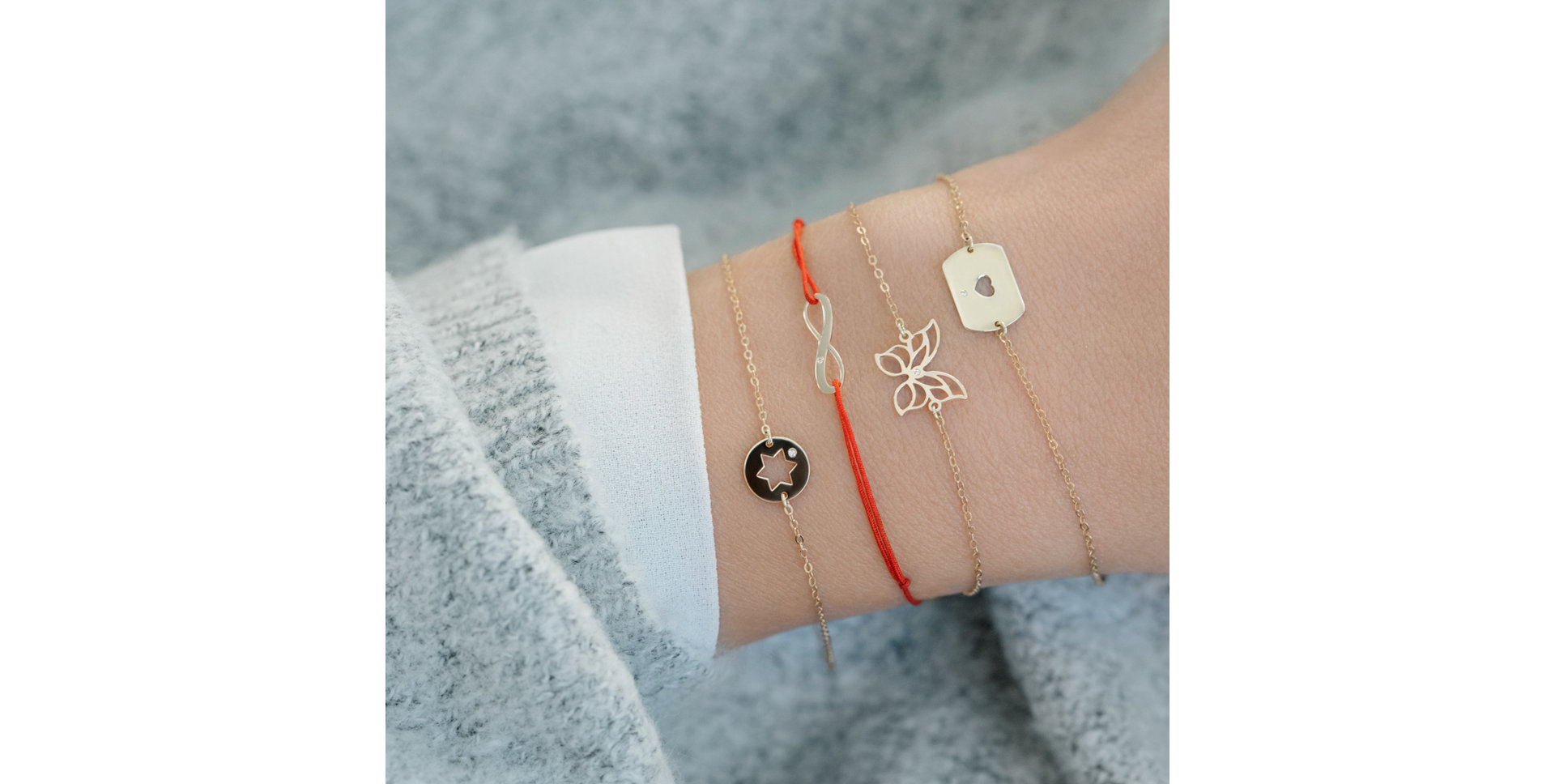 Náramok s diamantom Jude Star