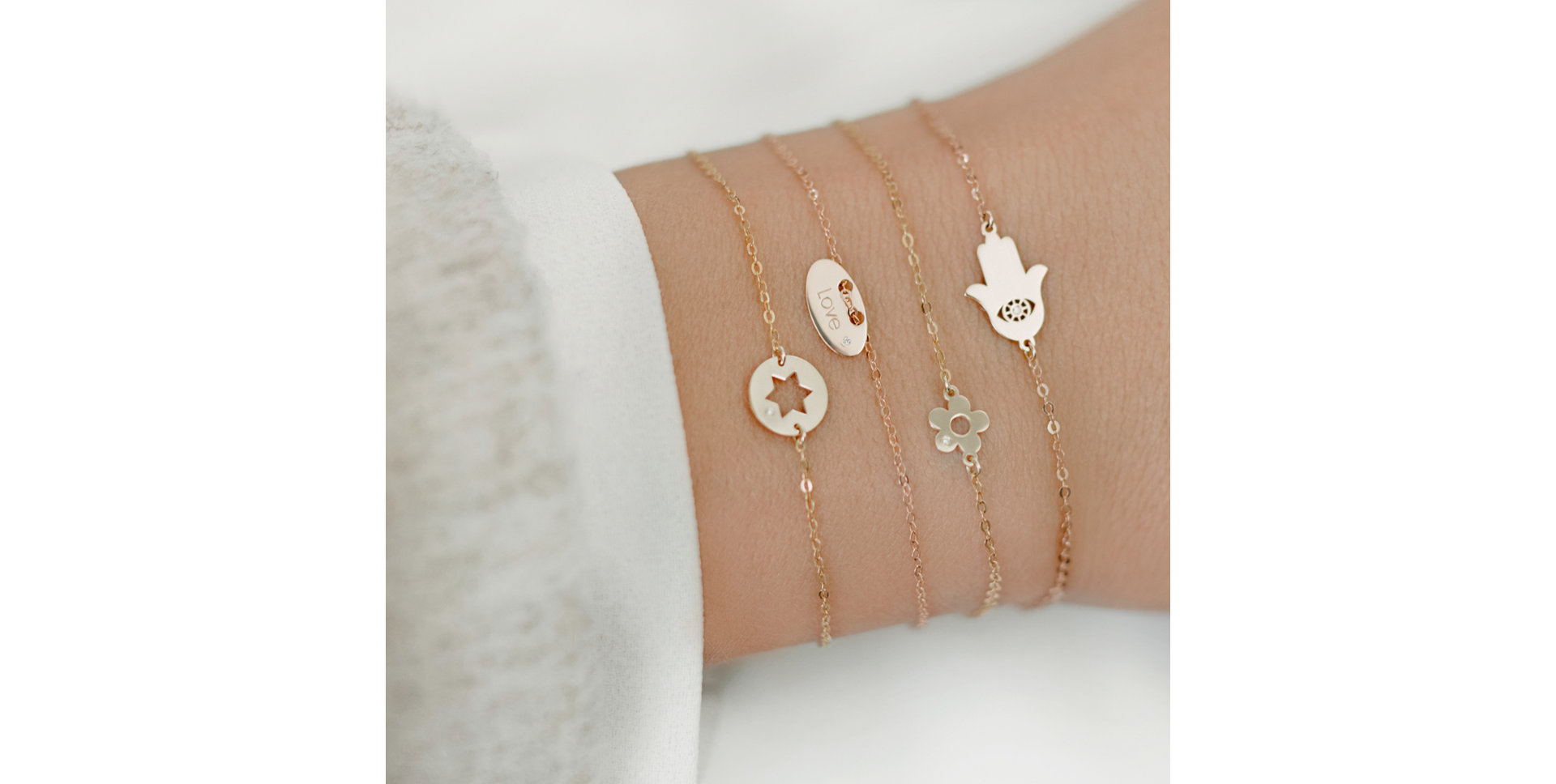 Náramok s diamantom Jude Star