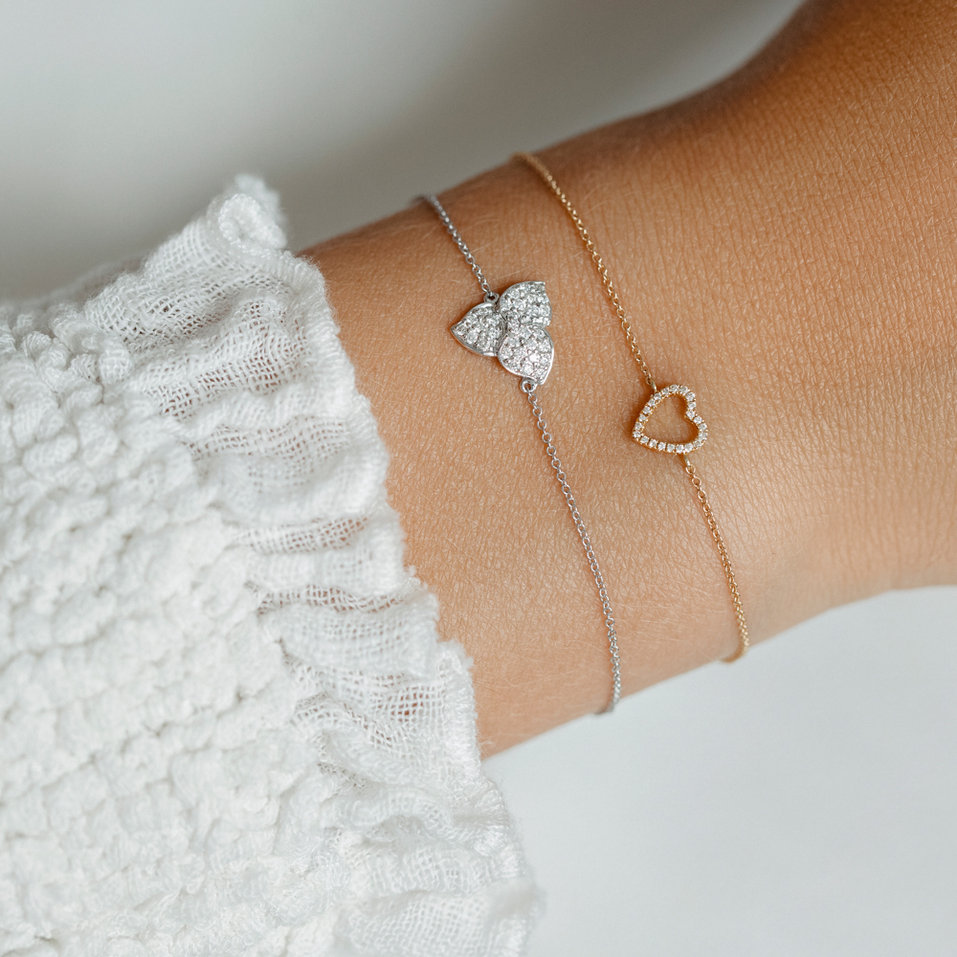 Náramok s diamantmi Tender Heart