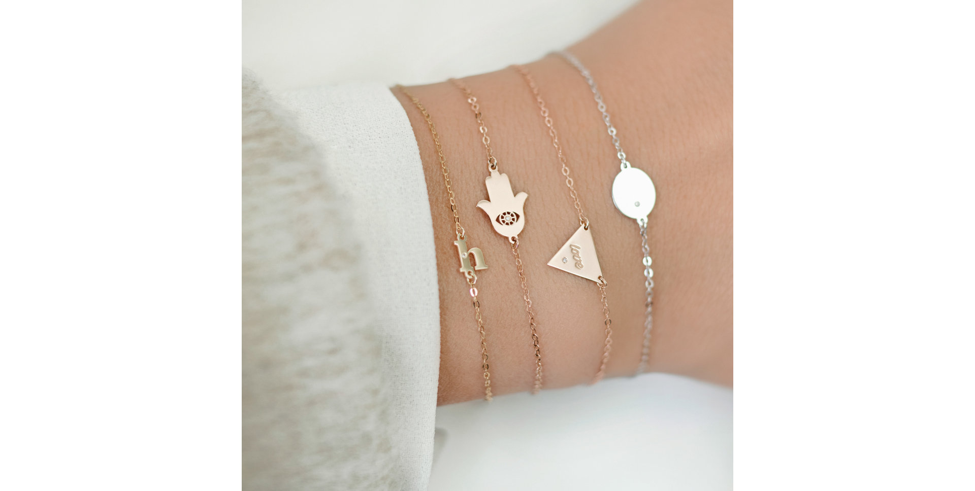 Náramok s diamantom Classic Little G