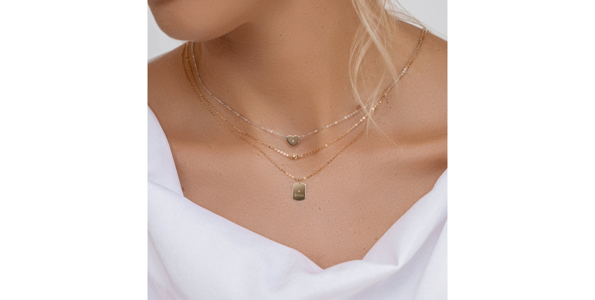 Náhrdelník s diamantom Big Classic A