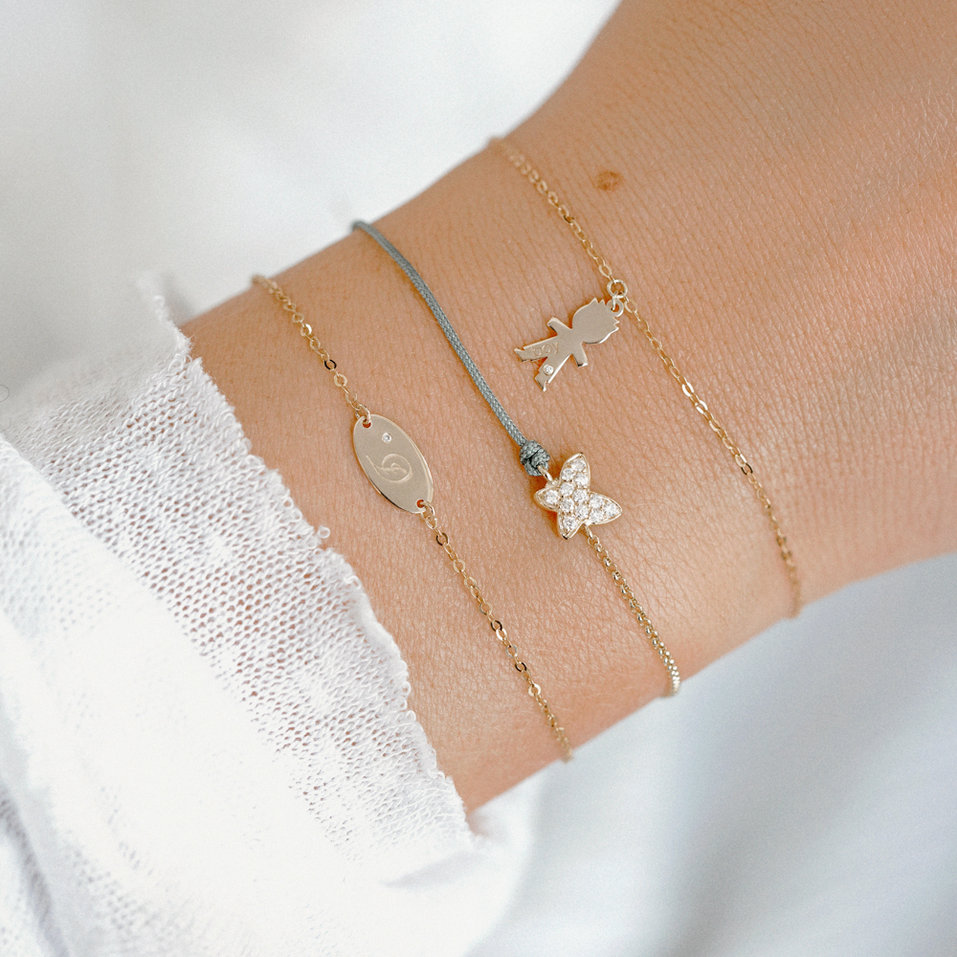 Náramok s diamantom Boy