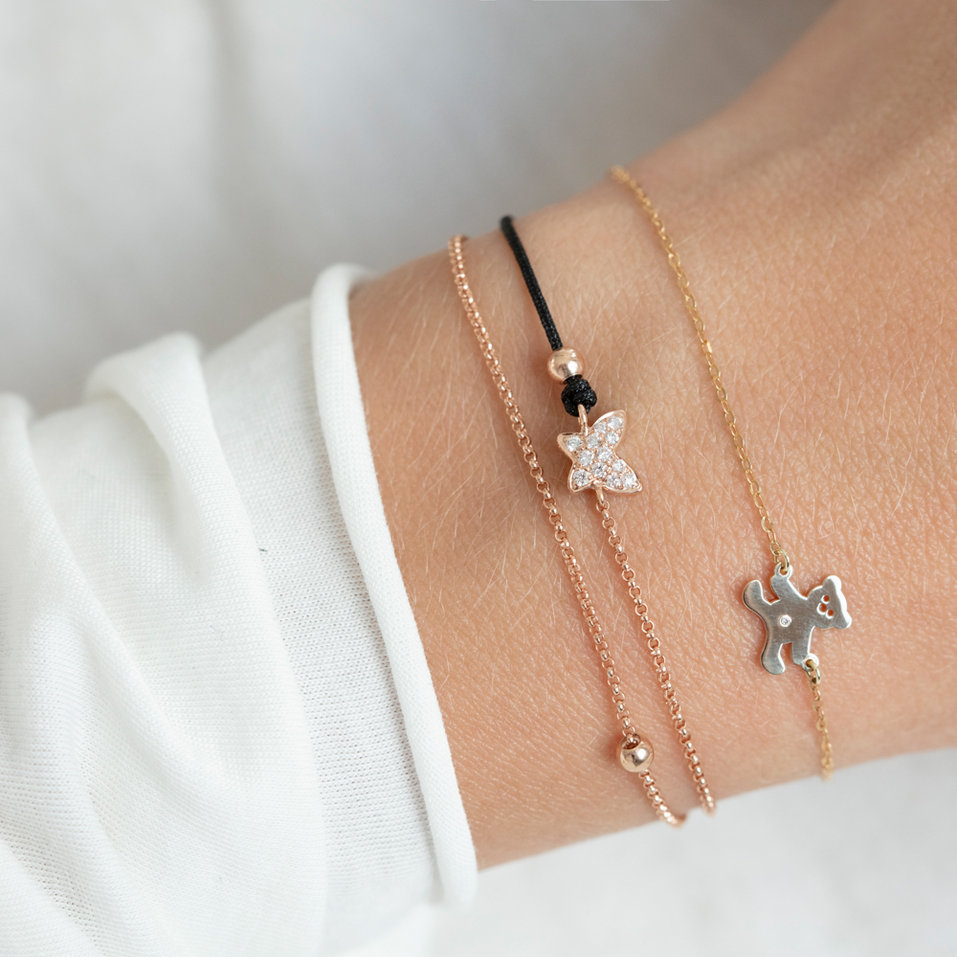 Náramok s diamantom Teddy