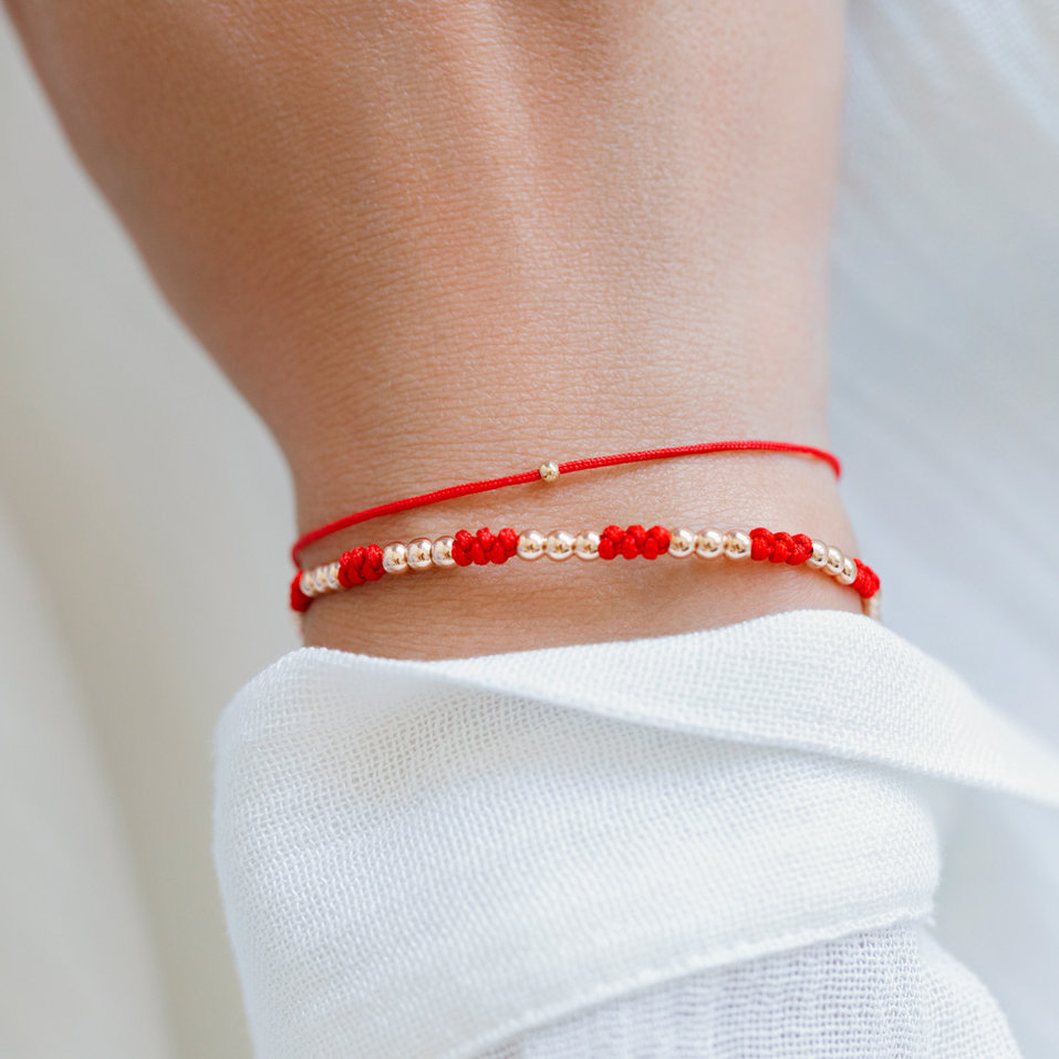 Dámsky náramok so šnúrkou Shamballa