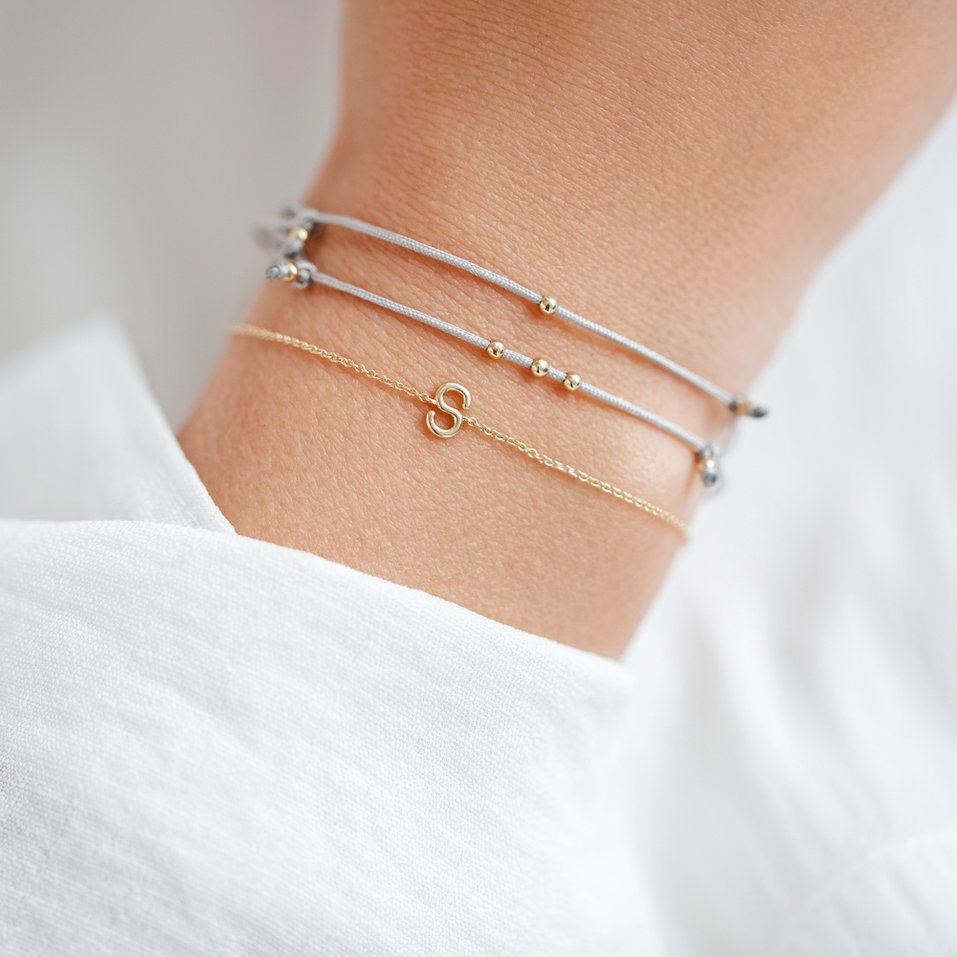 Náramok s diamantom Round Line B