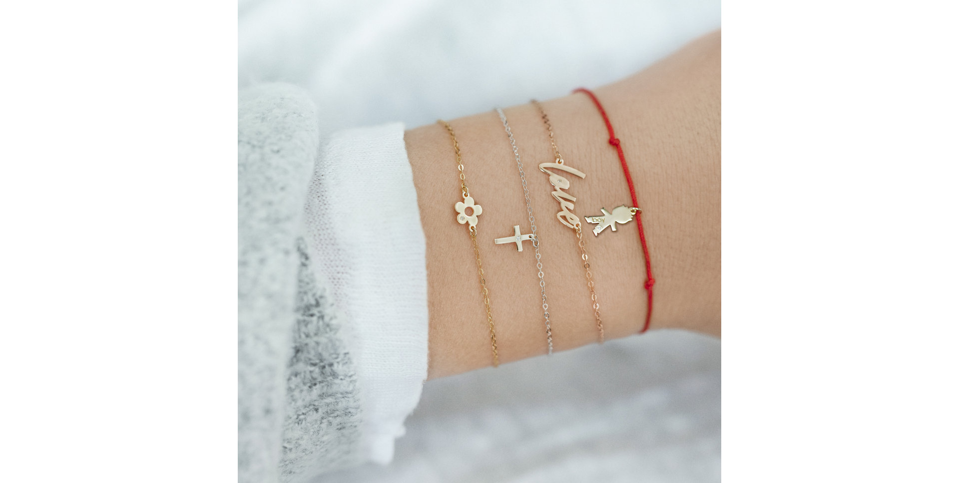 Náramok s diamantom Boy