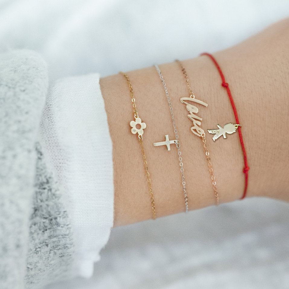 Náramok s diamantom Boy